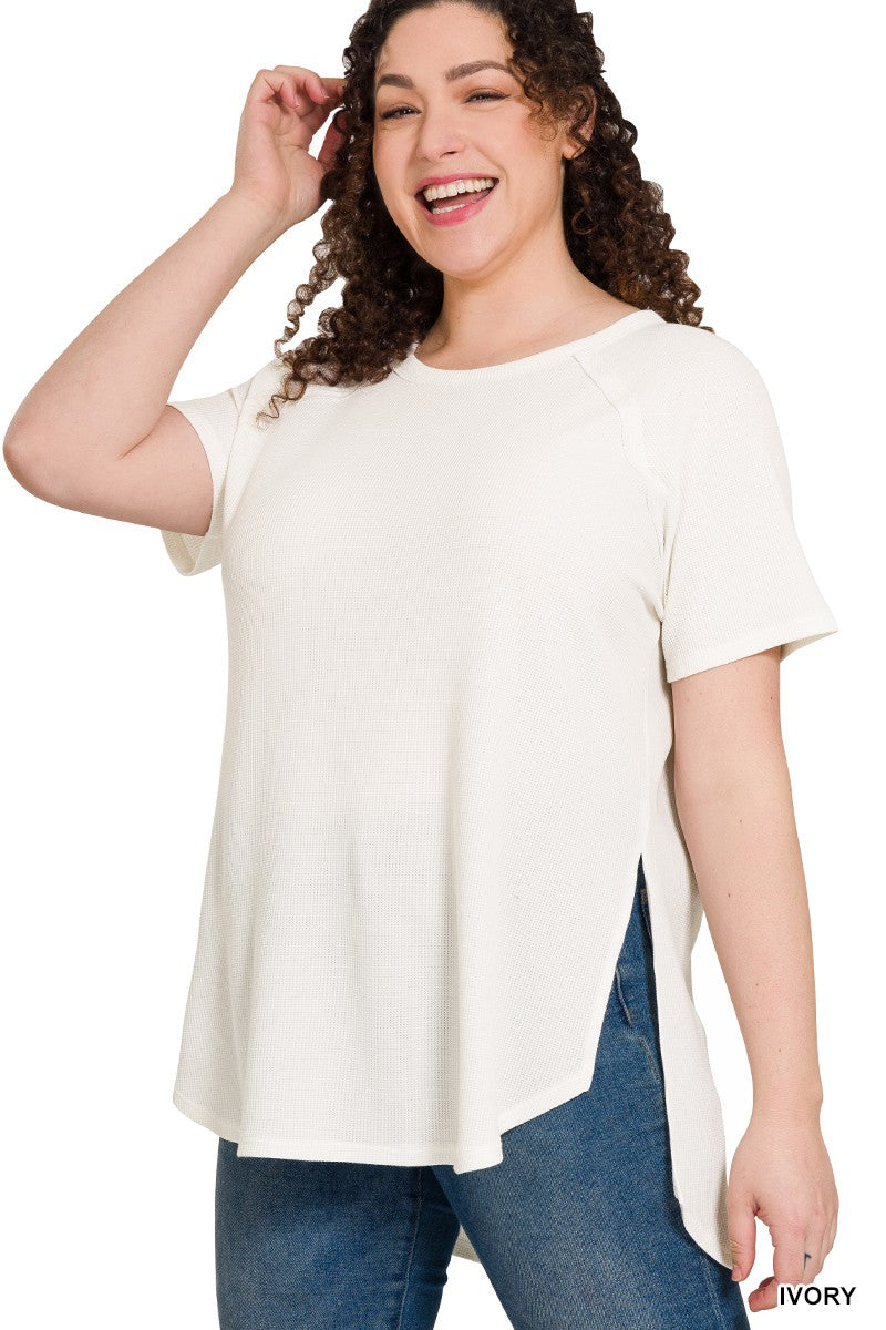Ruby Waffle Knit Top