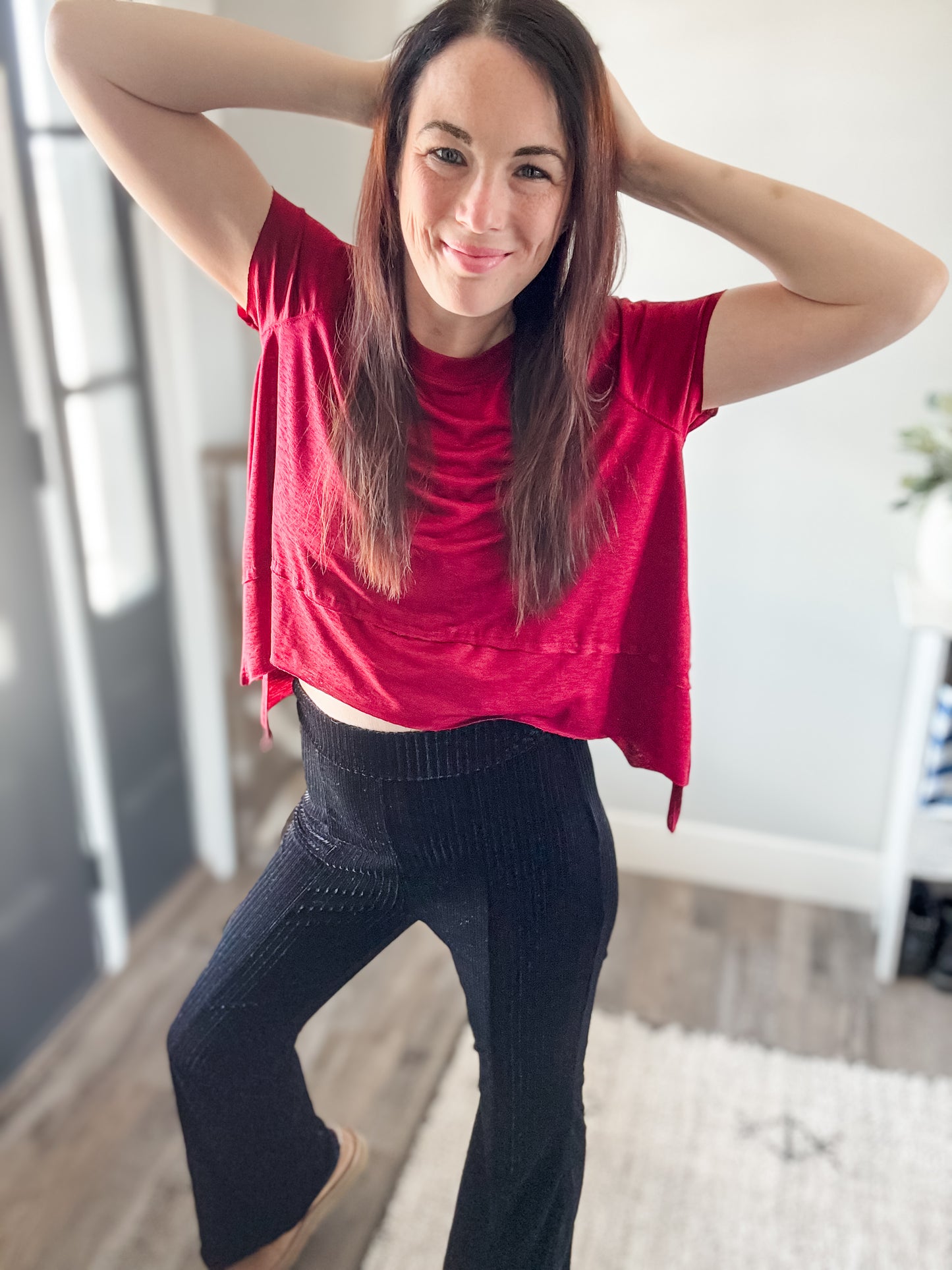 Ashlee Side Slit Top