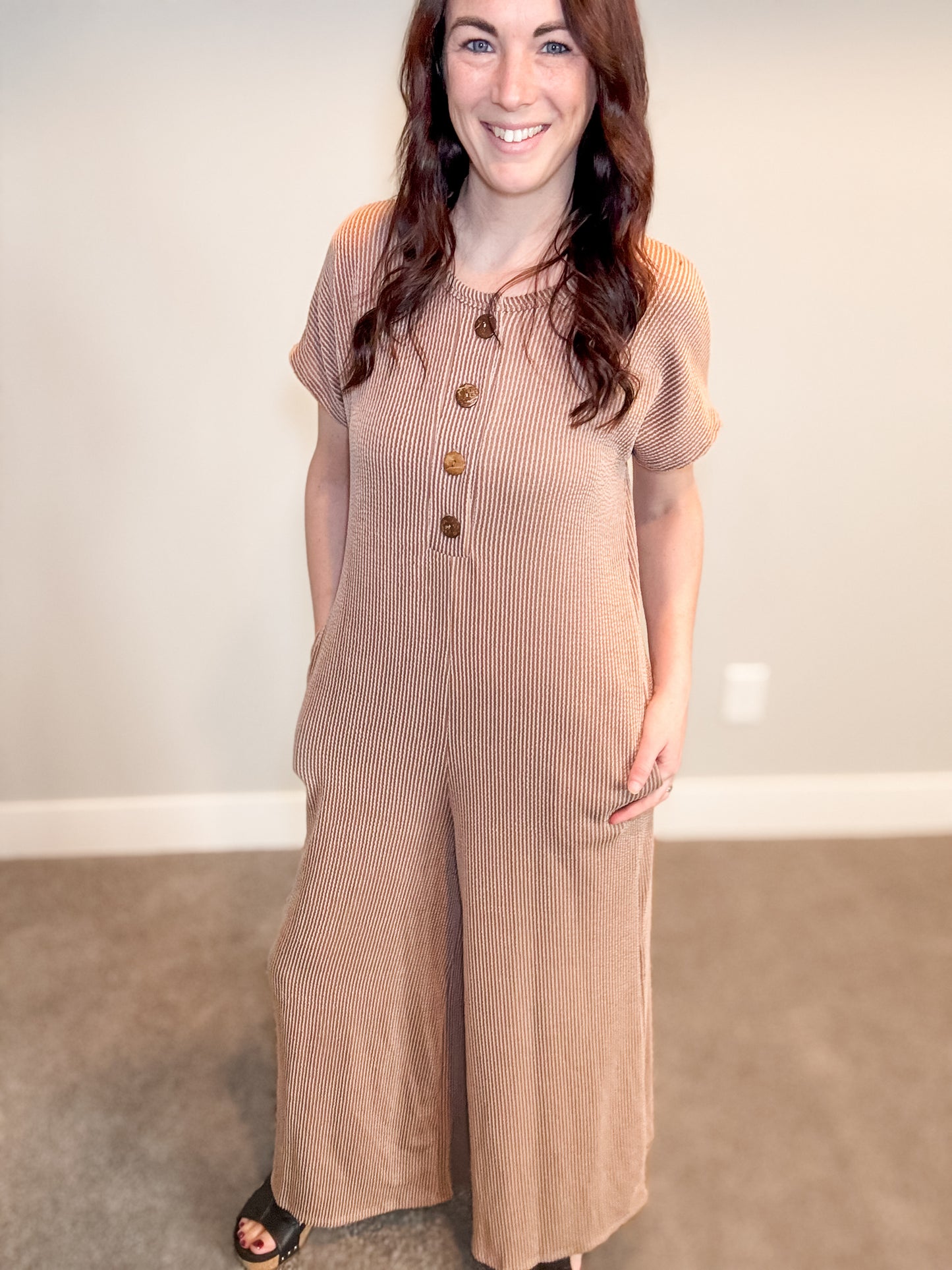 Ali Everyday Ribbed Jumpsuit