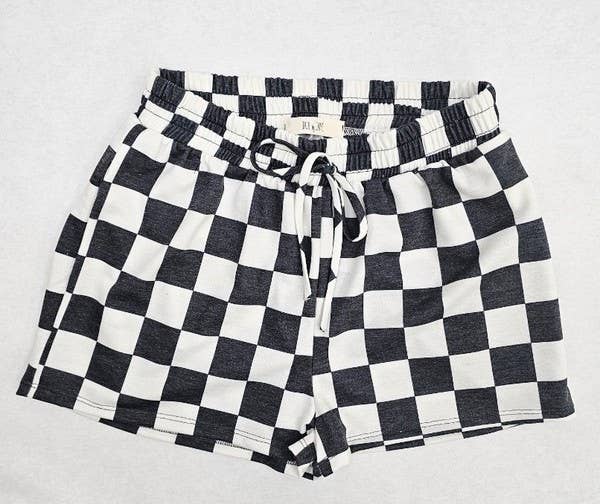 Fast Lane Checkered Shorts
