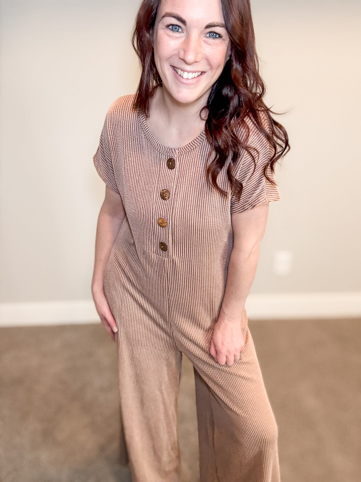 Ali Everyday Ribbed Jumpsuit