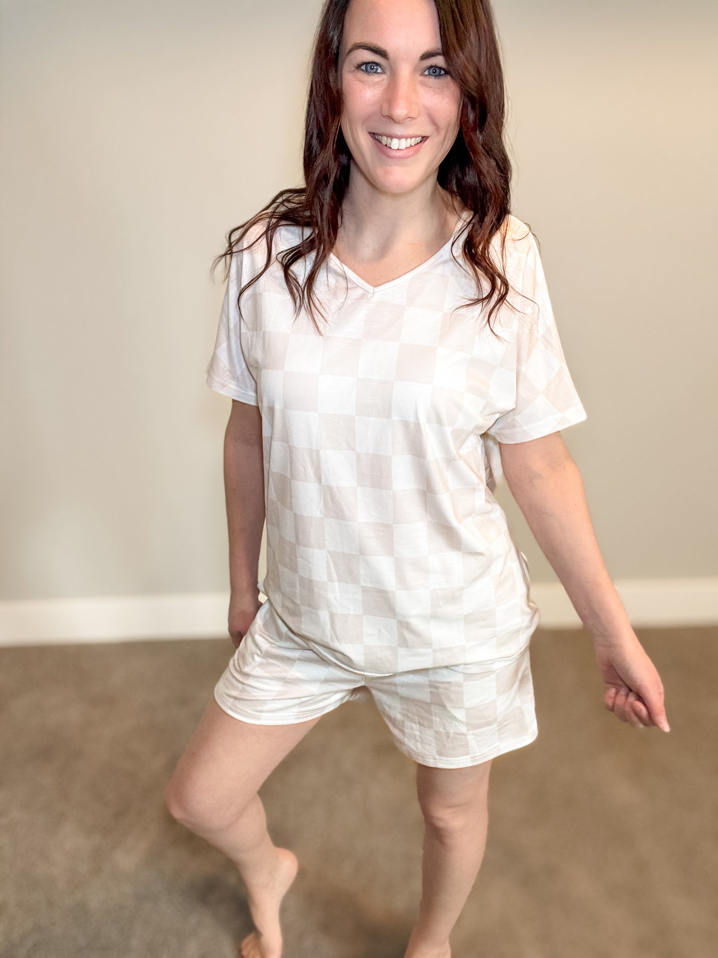 Ace Checkered Lounge Set