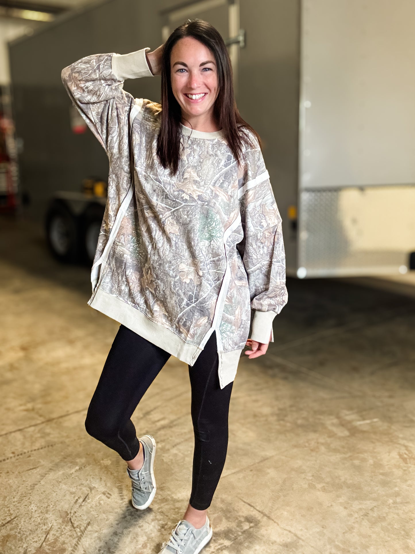 Camo & Chill Pullover
