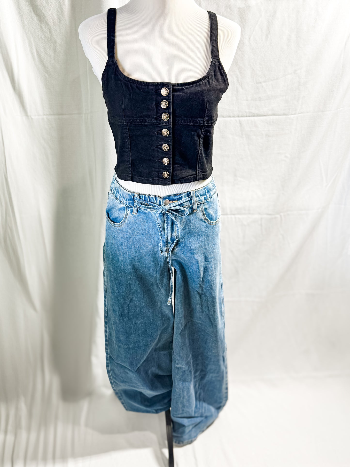 Good Vibes Wide Leg Denim
