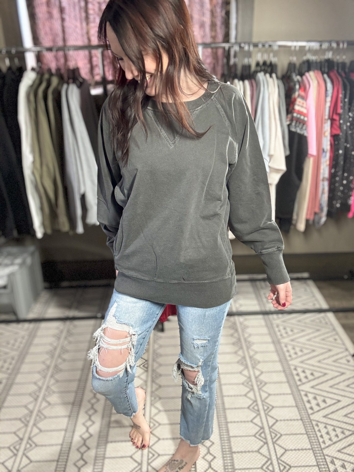 Jess Pocket Pull Over