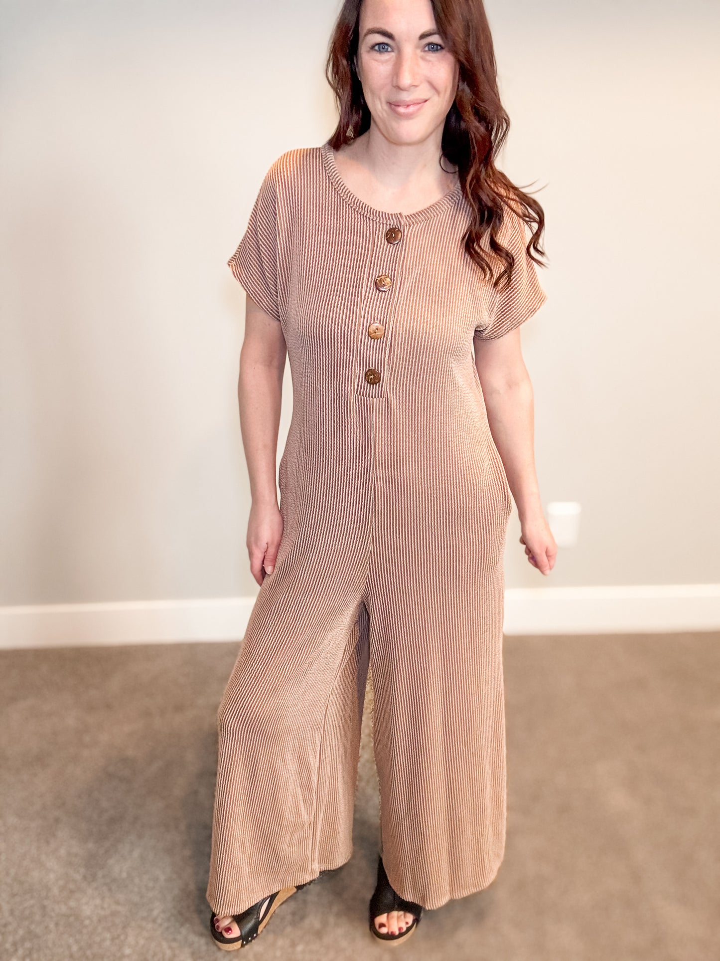 Ali Everyday Ribbed Jumpsuit