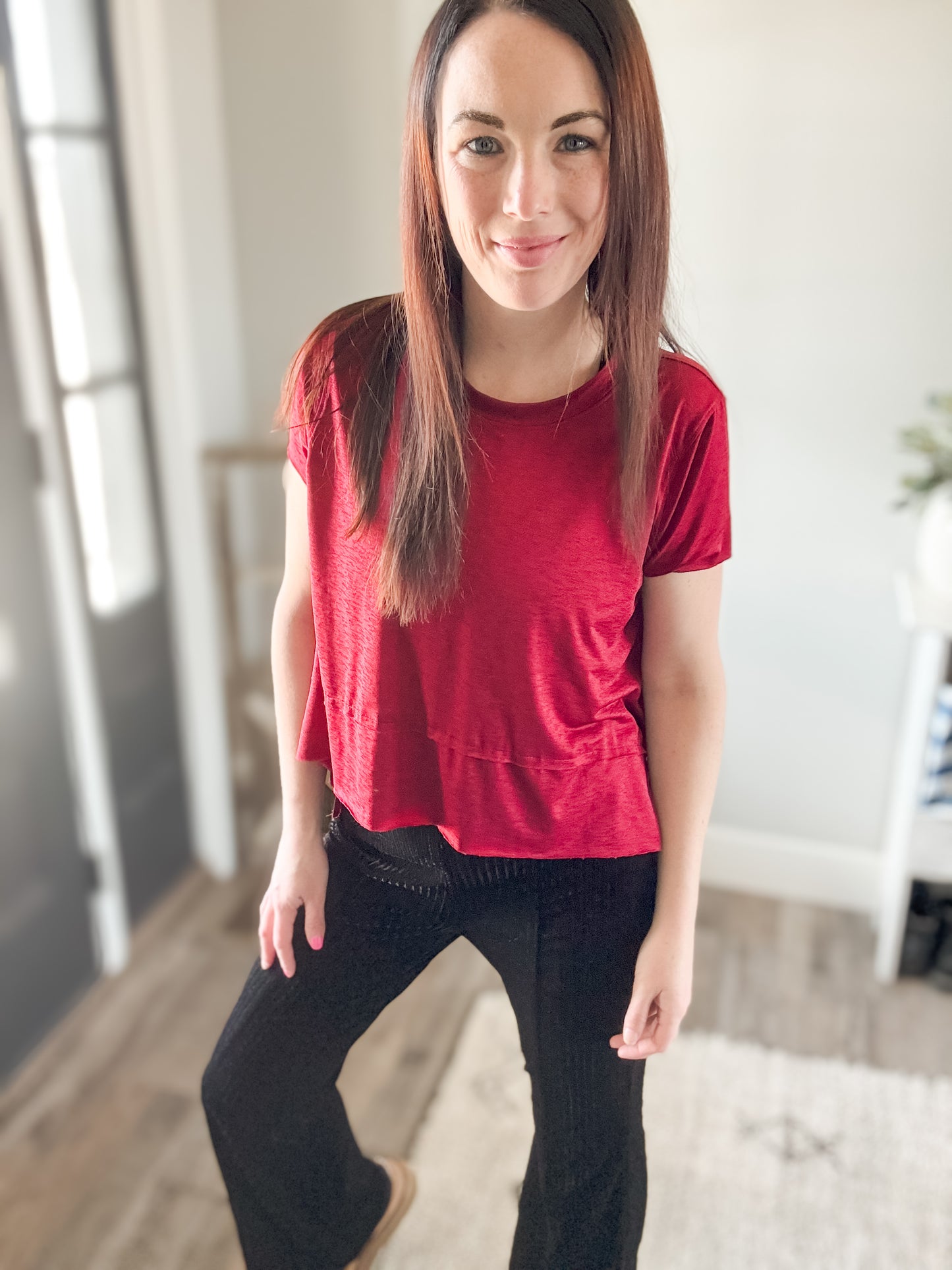 Ashlee Side Slit Top