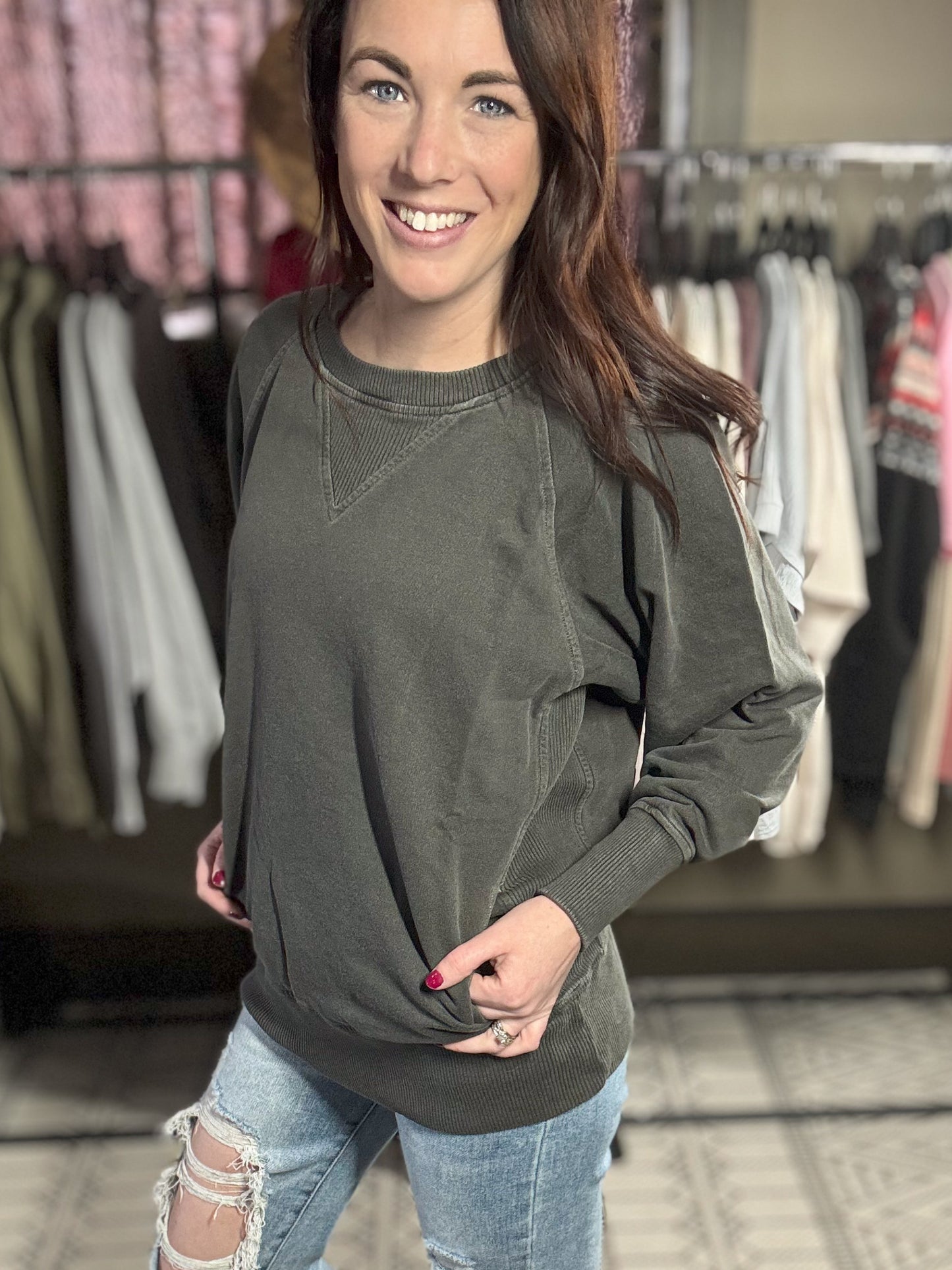 Jess Pocket Pull Over