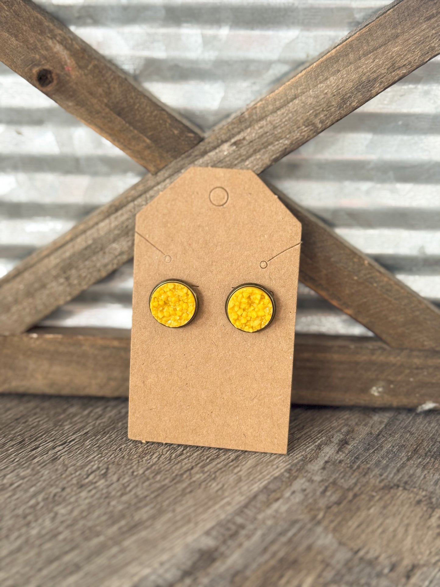 Sparkle Stud Earrings