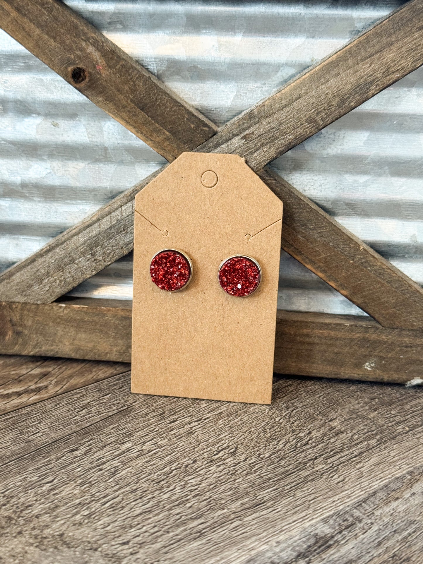 Sparkle Stud Earrings