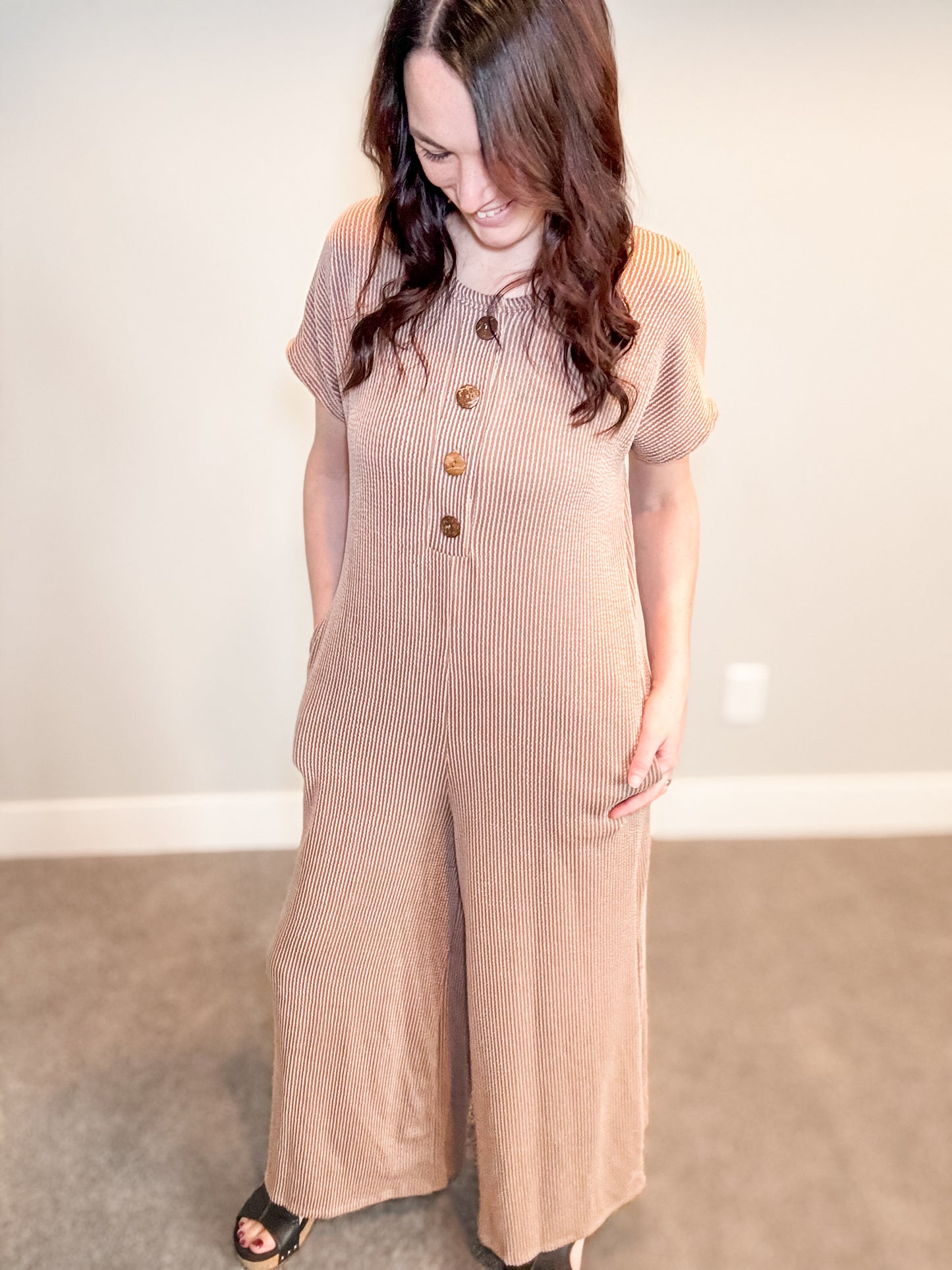 Ali Everyday Ribbed Jumpsuit