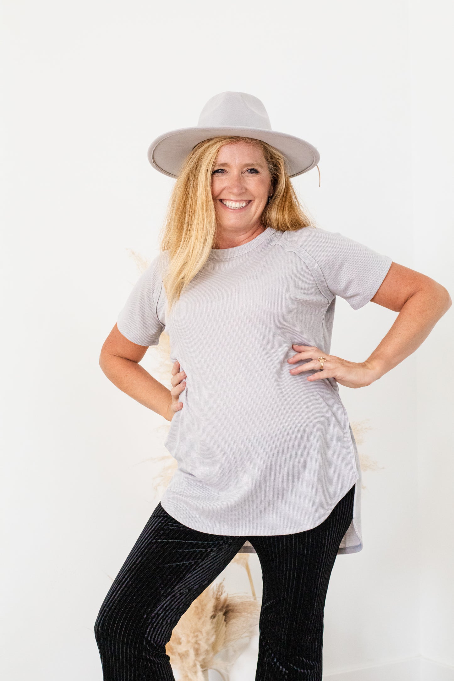 Ruby Waffle Knit Top