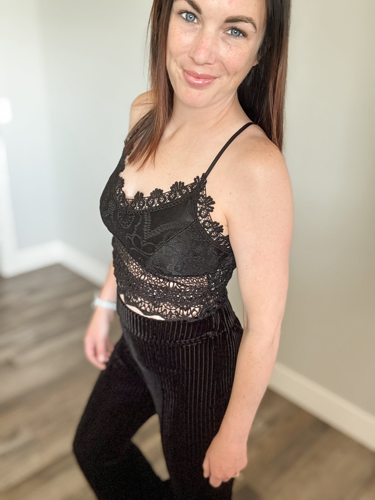 Boho Beauty Lace Bralette Crop Top