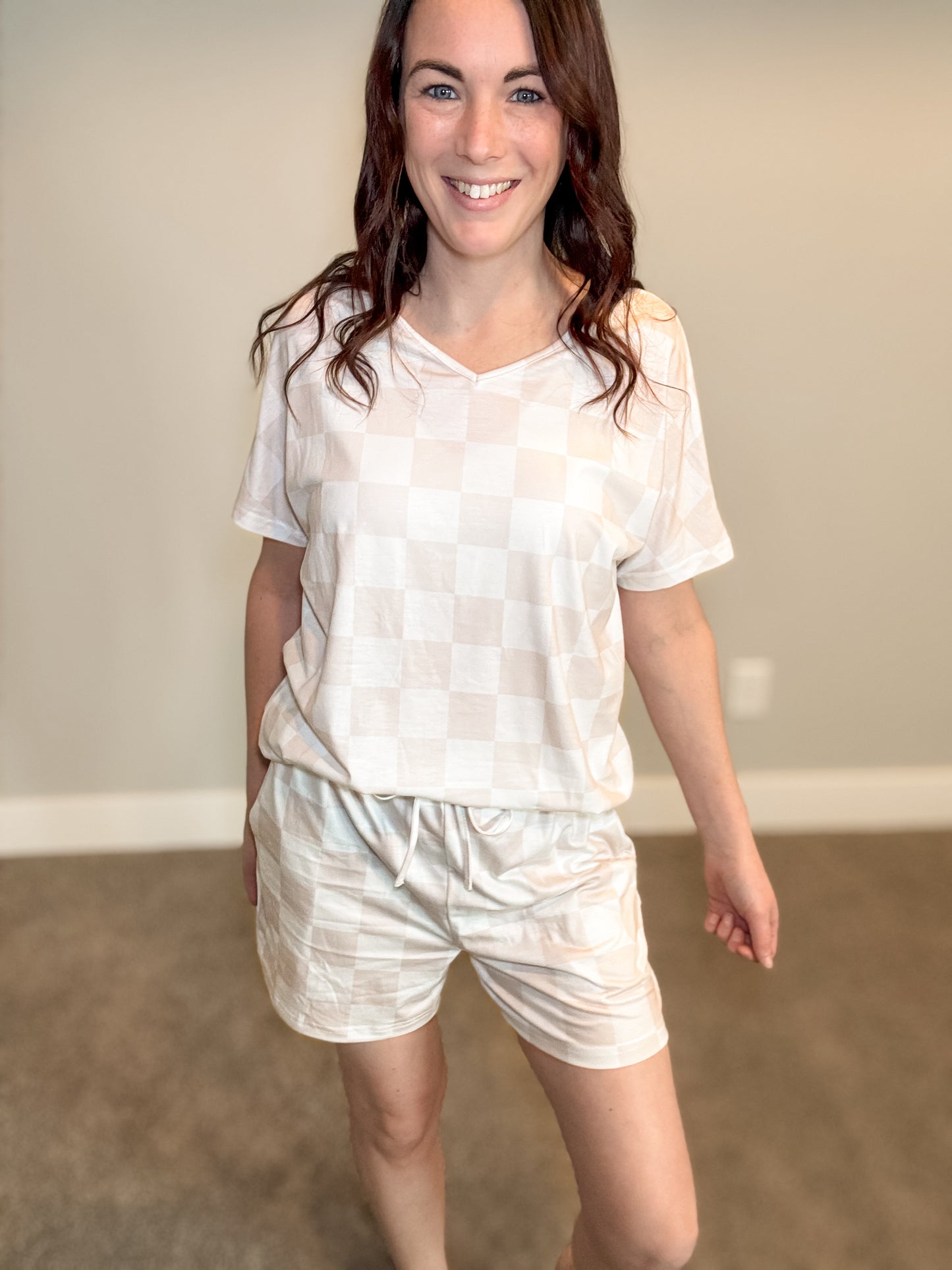 Ace Checkered Lounge Set