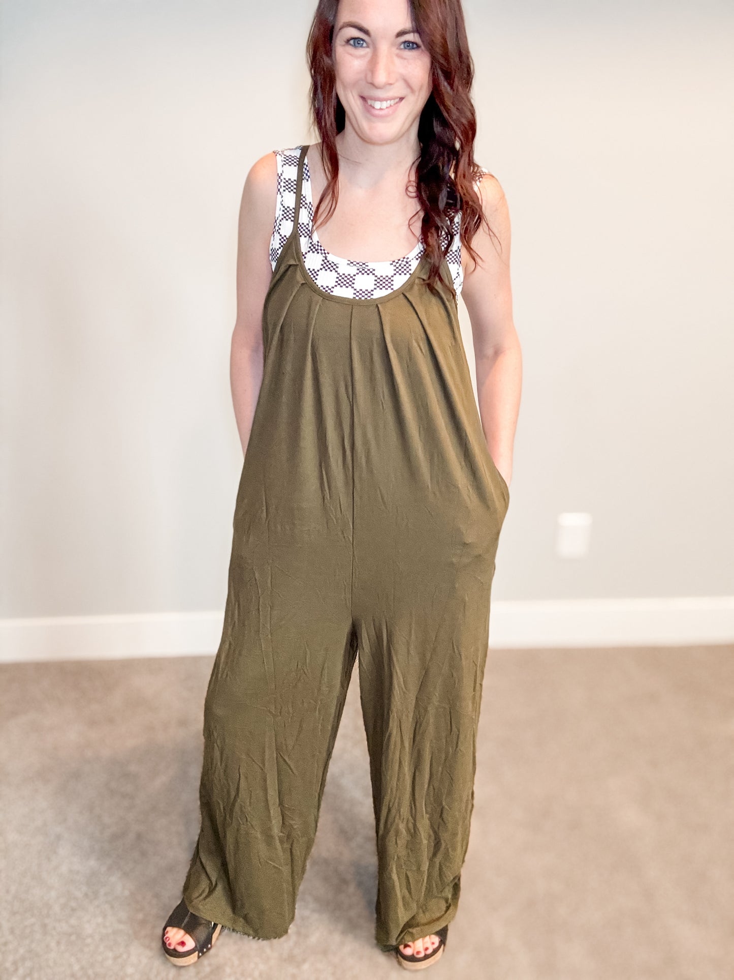 Olive Jumpsuit