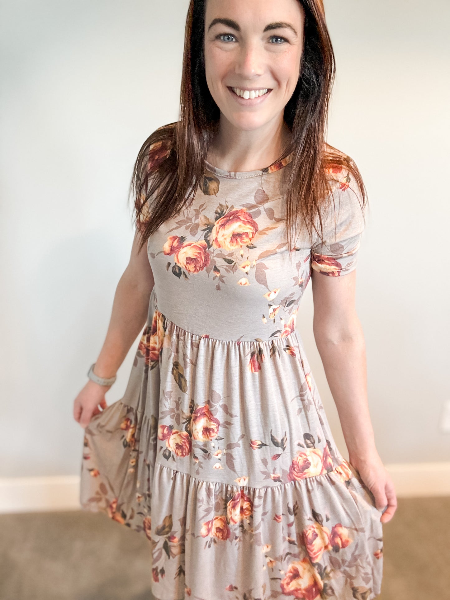 Anna Floral Dress