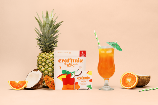 Blood Orange Mai Tai Cocktail Mixer - 6 Servings Multipack