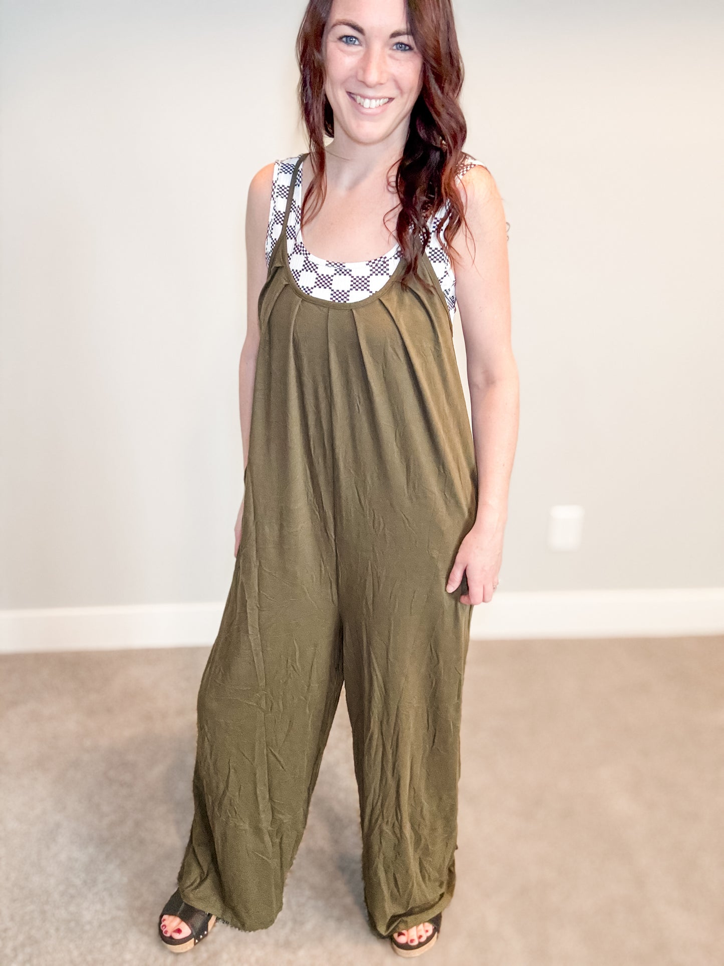 Olive Jumpsuit