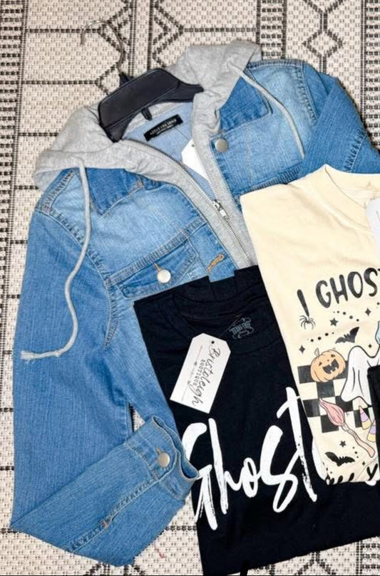 Daphne Denim Hoody Jacket