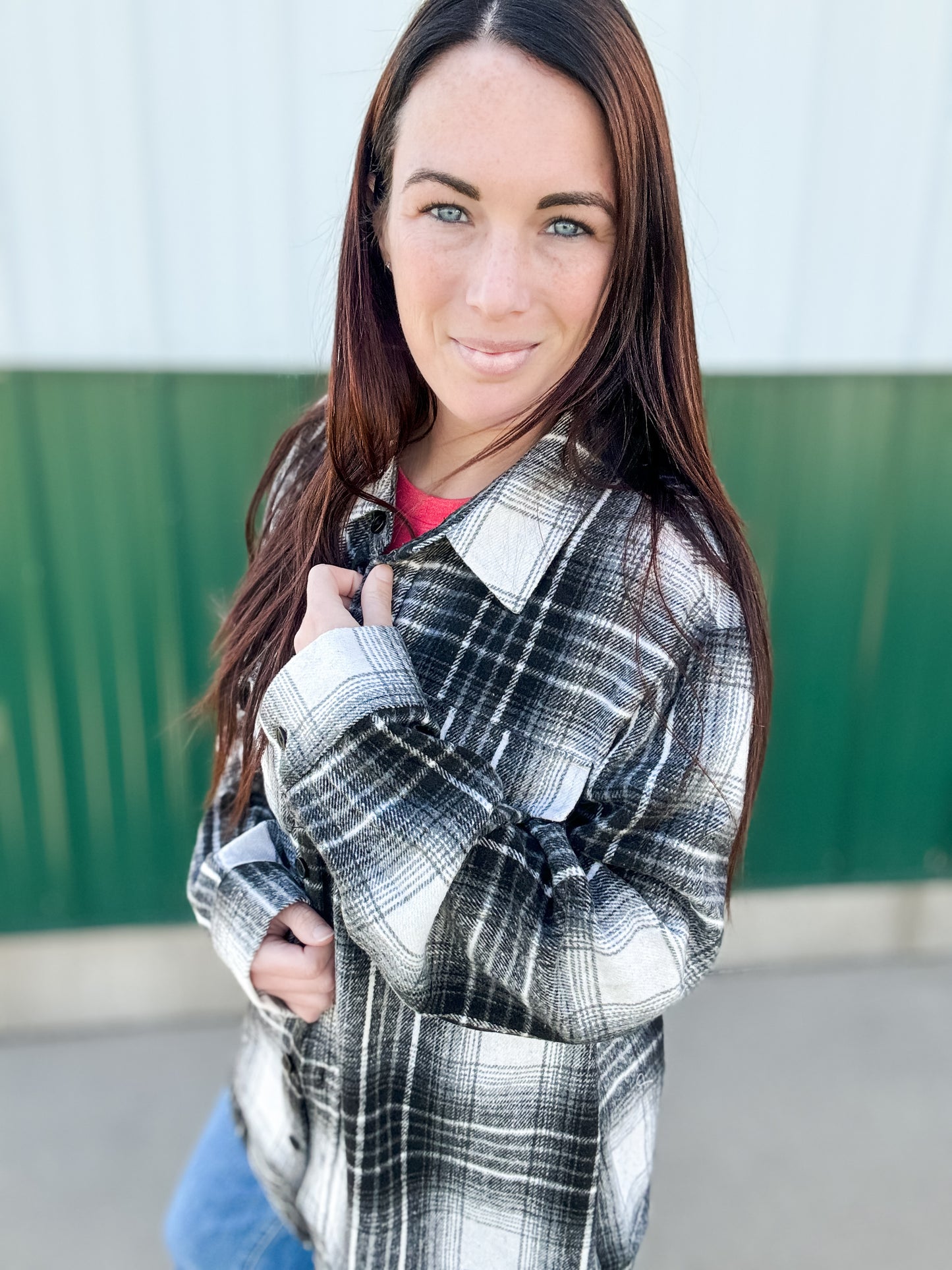 Herky Oversized Soft Flannel Shacket