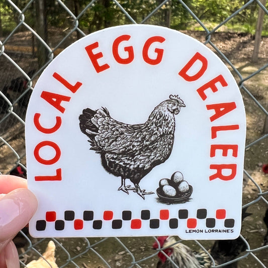 LOCAL EGG DEALER Sticker Decal