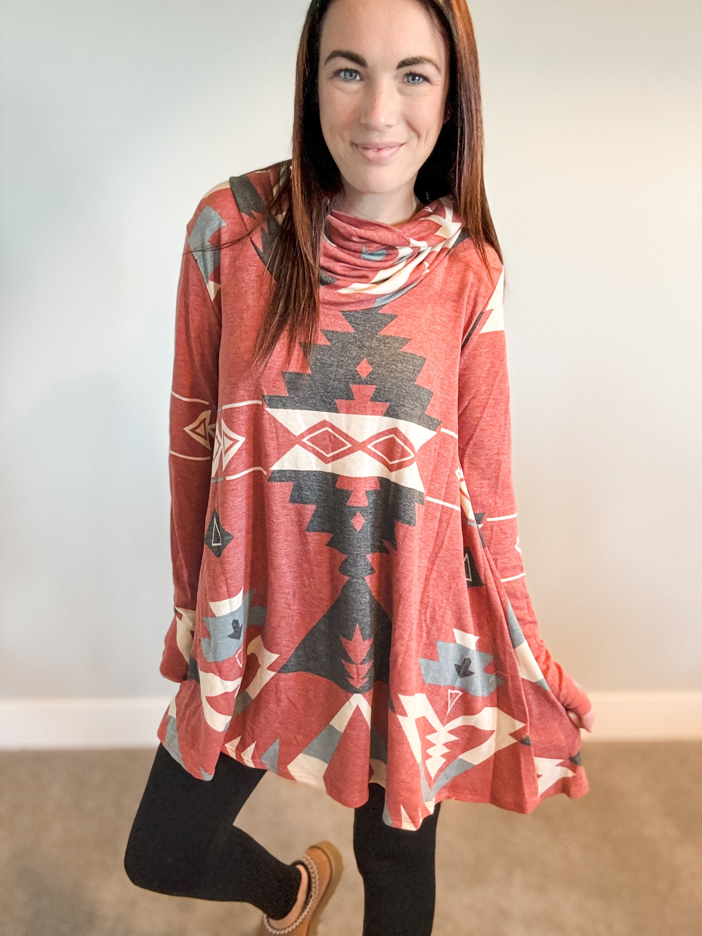 Dutton Cowl Neck Tunic