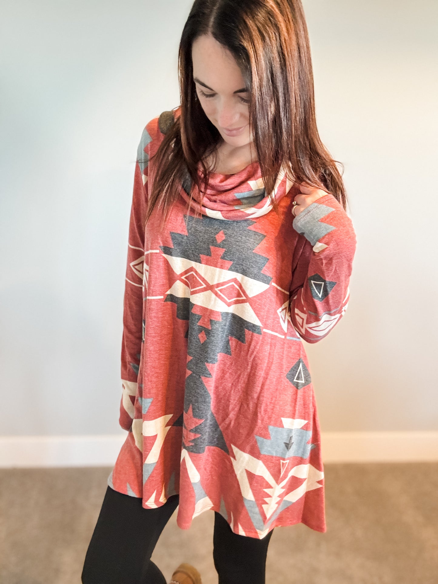 Dutton Cowl Neck Tunic