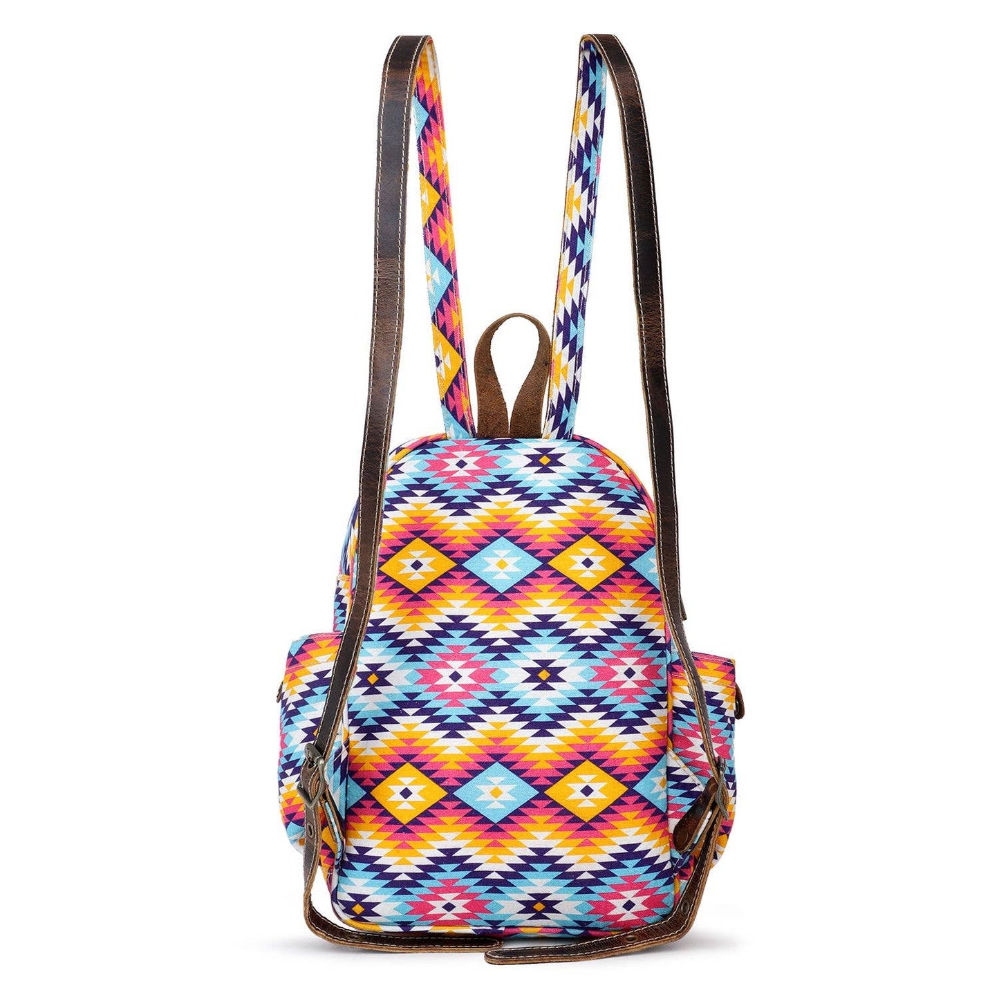 Aztec Bright Colored Purse Backpack