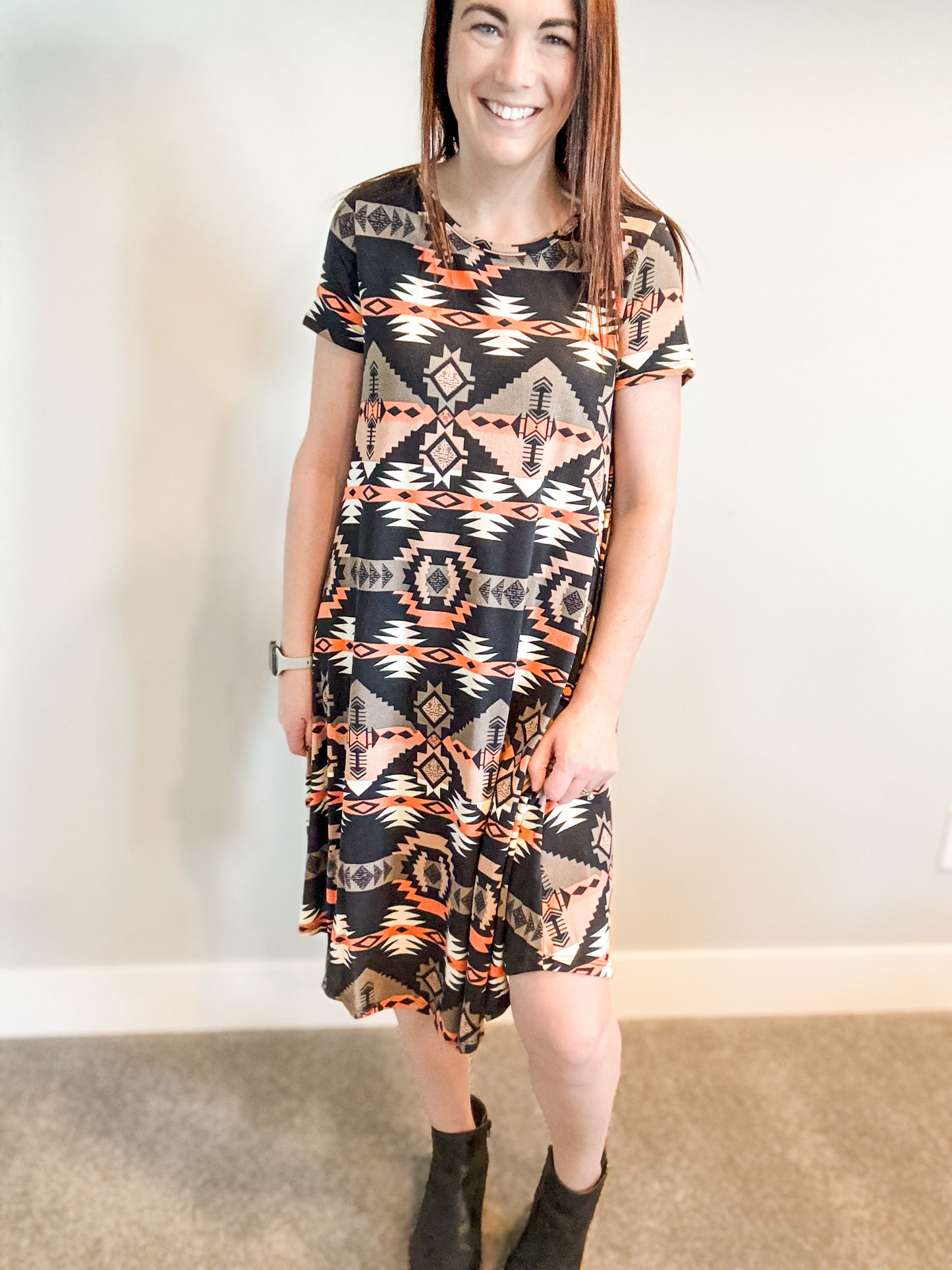 Beth Aztec Dress