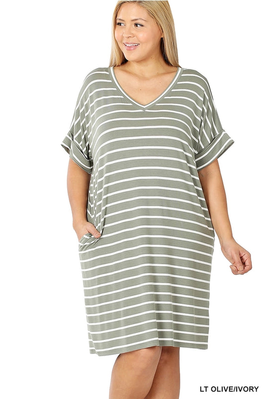 Ashlyn Stripe Dress