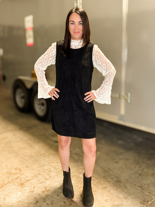 Corduroy Mini Dress
