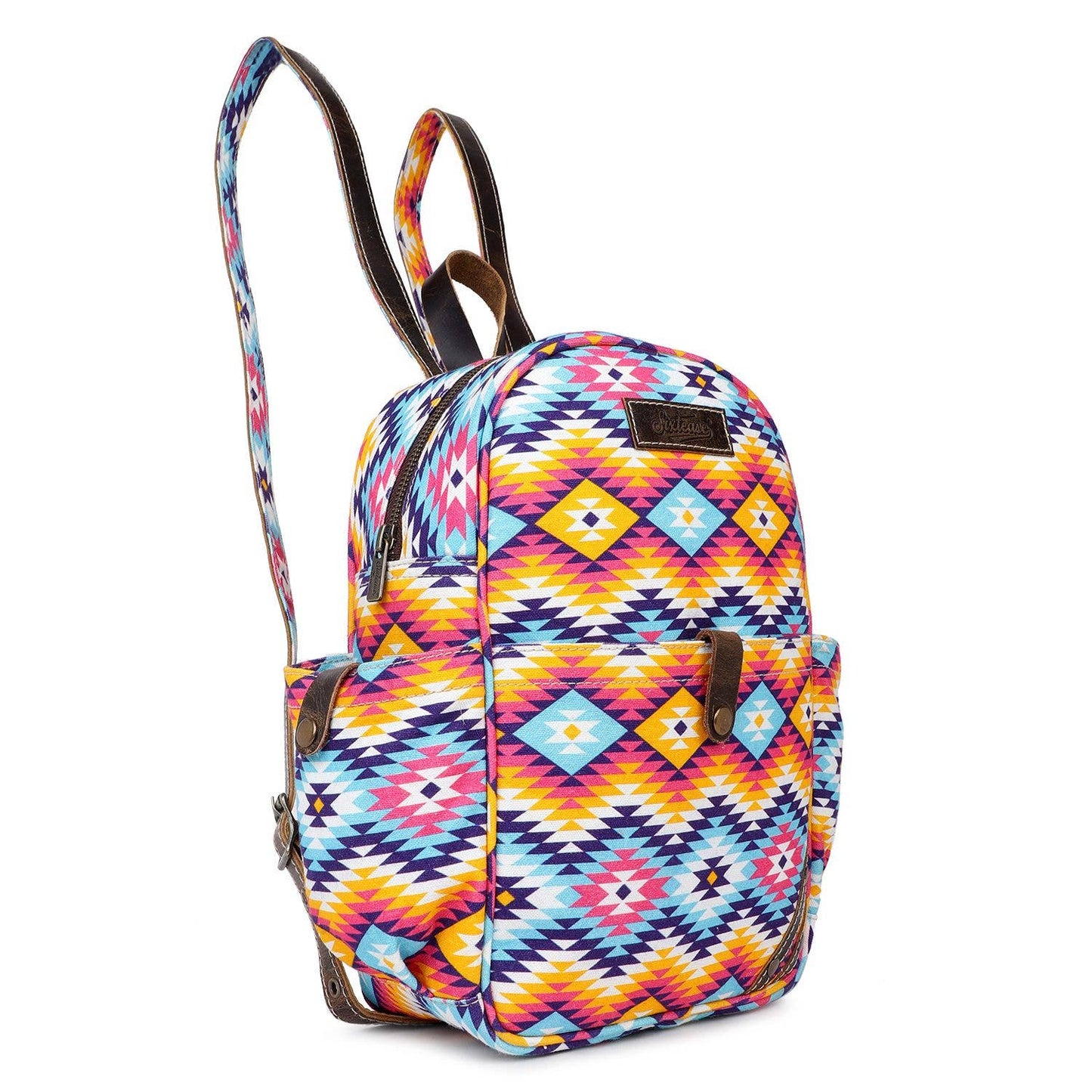 Aztec Bright Colored Purse Backpack