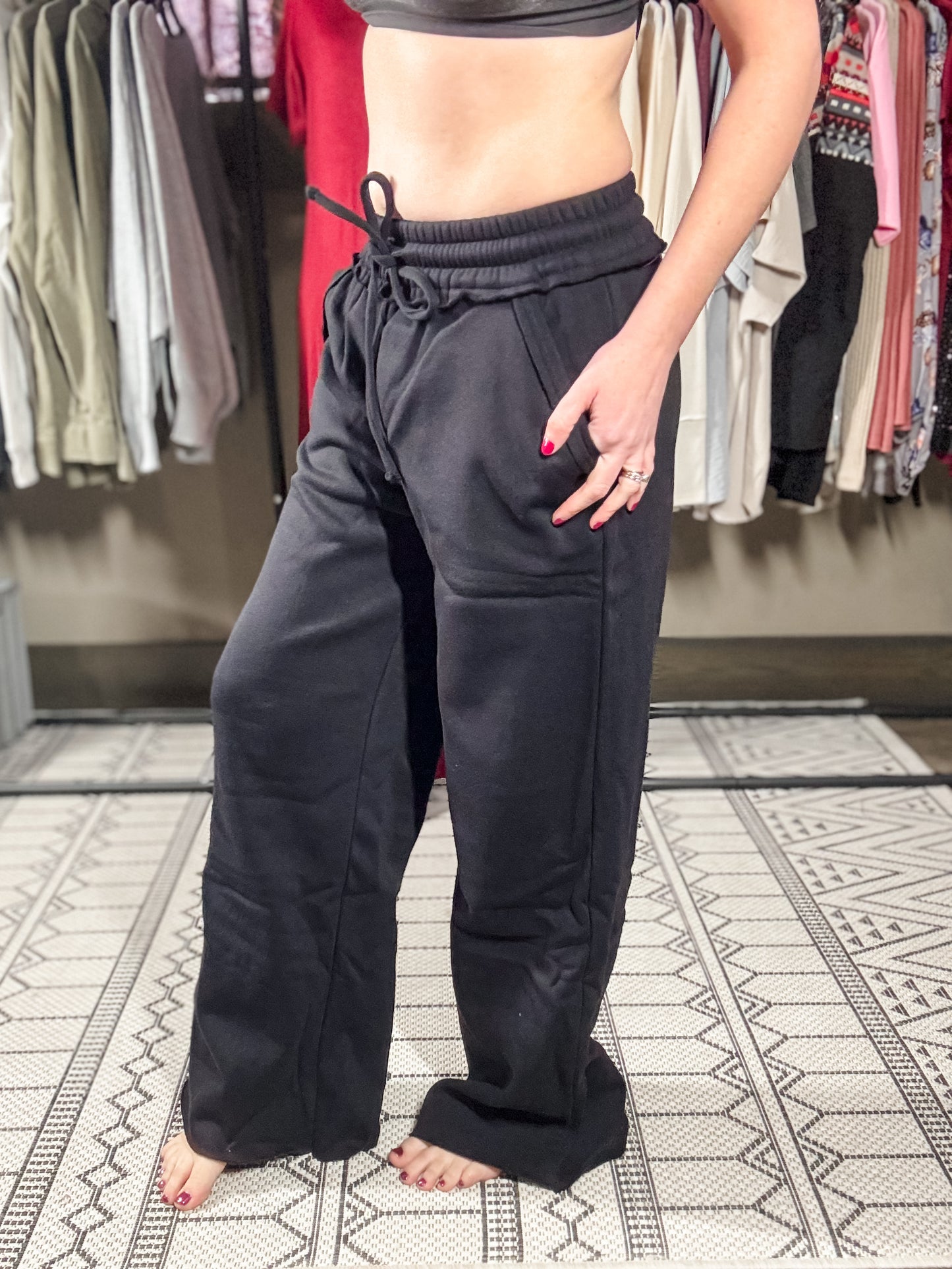 Wide Leg Lounge Pants