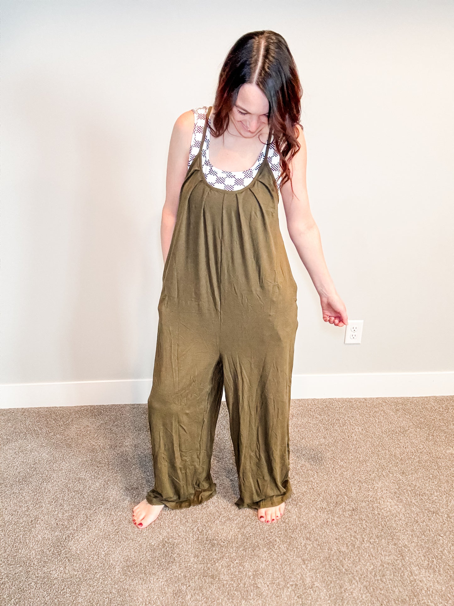 Olive Jumpsuit