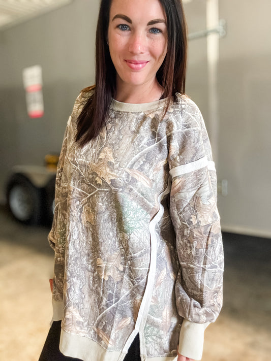 Camo & Chill Pullover