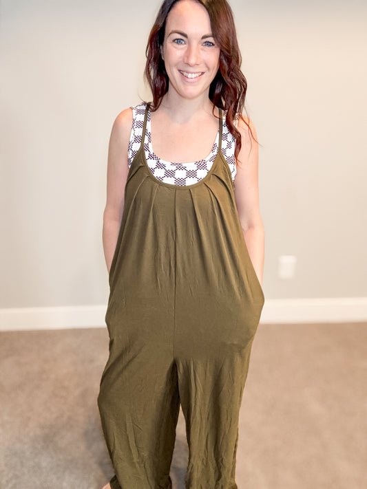 Olive Jumpsuit