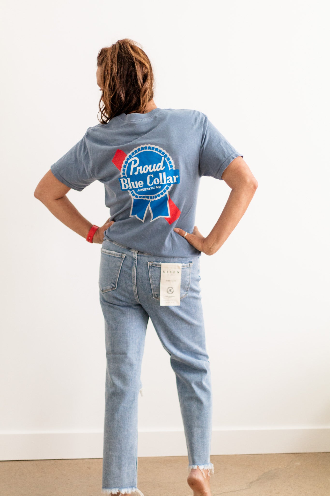 Proud Blue Collar T-Shirt