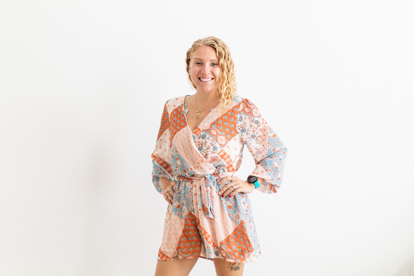 Wren Floral Romper