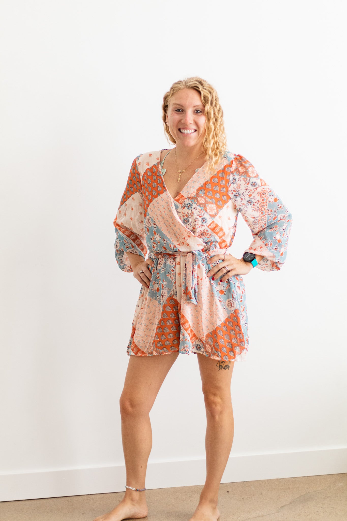 Wren Floral Romper