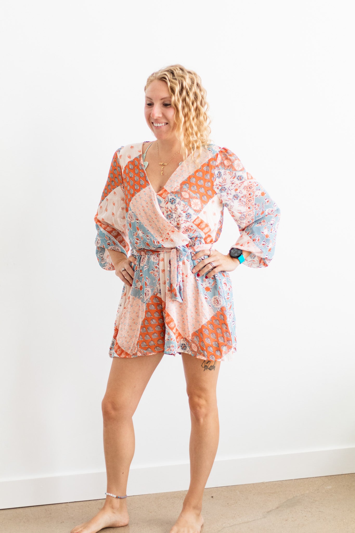 Wren Floral Romper