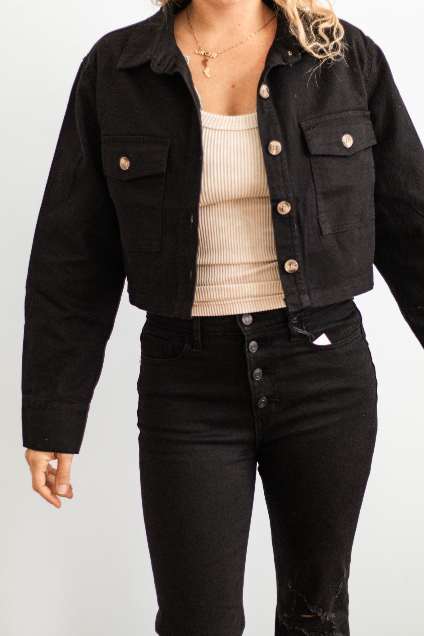 Maggie Cropped Jacket