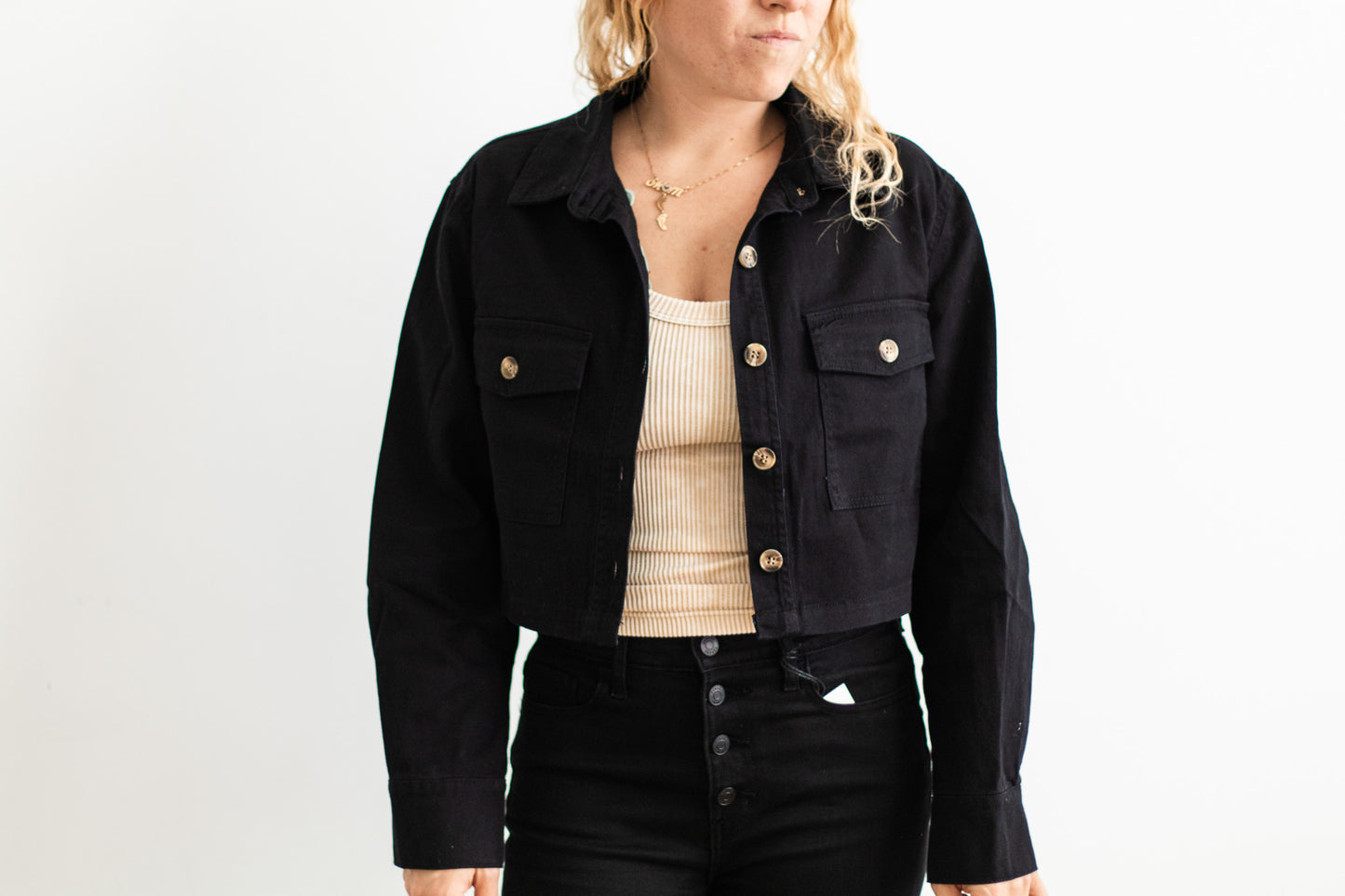 Maggie Cropped Jacket