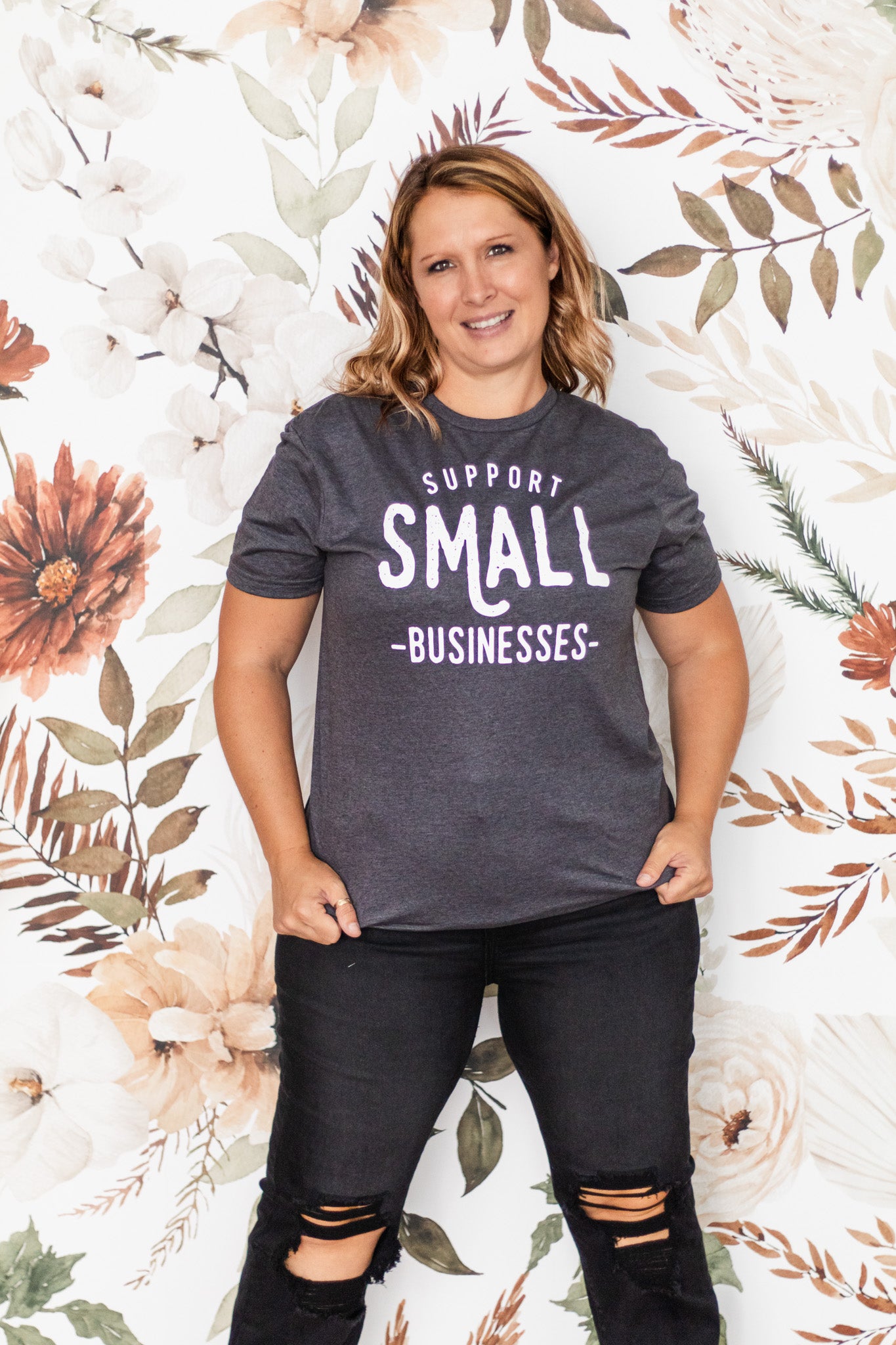 Support Small Businesses Graphic