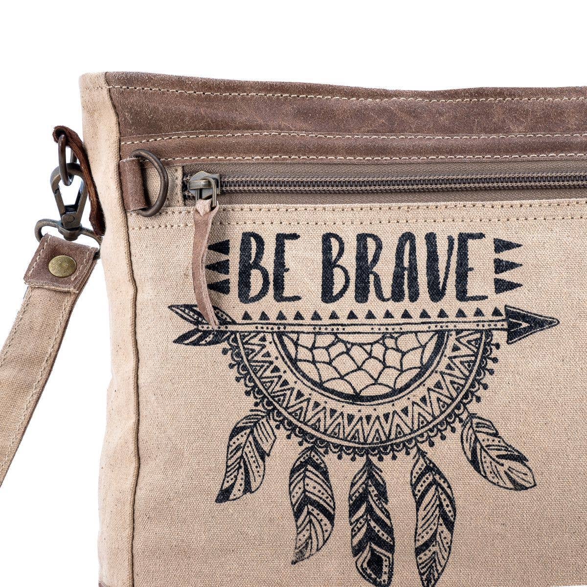 Be Brave Shoulder Bag - Unisex