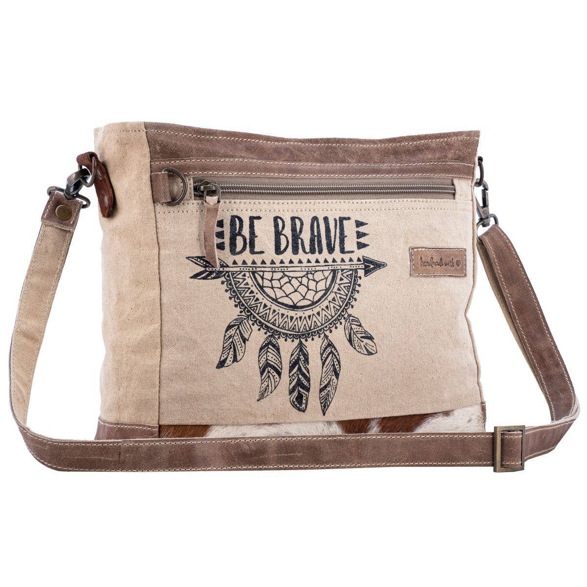 Be Brave Shoulder Bag - Unisex